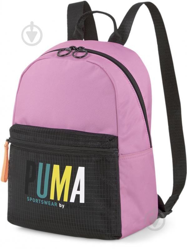 Рюкзак спортивний Puma PRIME STREET BACKPACK 07875302 рожевий із чорним - фото 1