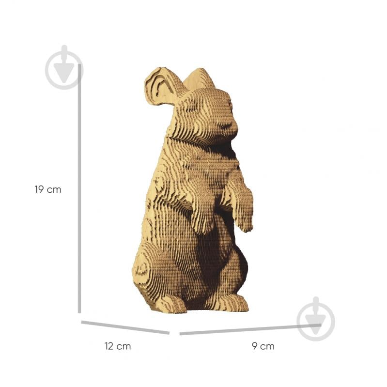 Конструктор картонний 1DEA.me 3D Puzzle RABBIT CARTRAB - фото 6 Конструктор картонний 1DEA.me 3D Puzzle RABBIT CARTRAB - фото 6