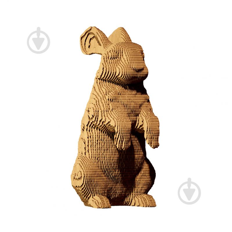 Конструктор картонный 1DEA.me 3D Puzzle RABBIT CARTRAB - фото 1