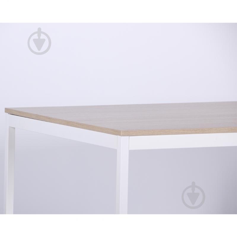 Стіл обідній AMF Art Metal Furniture Норд каркас розбірний білий беж - фото 6