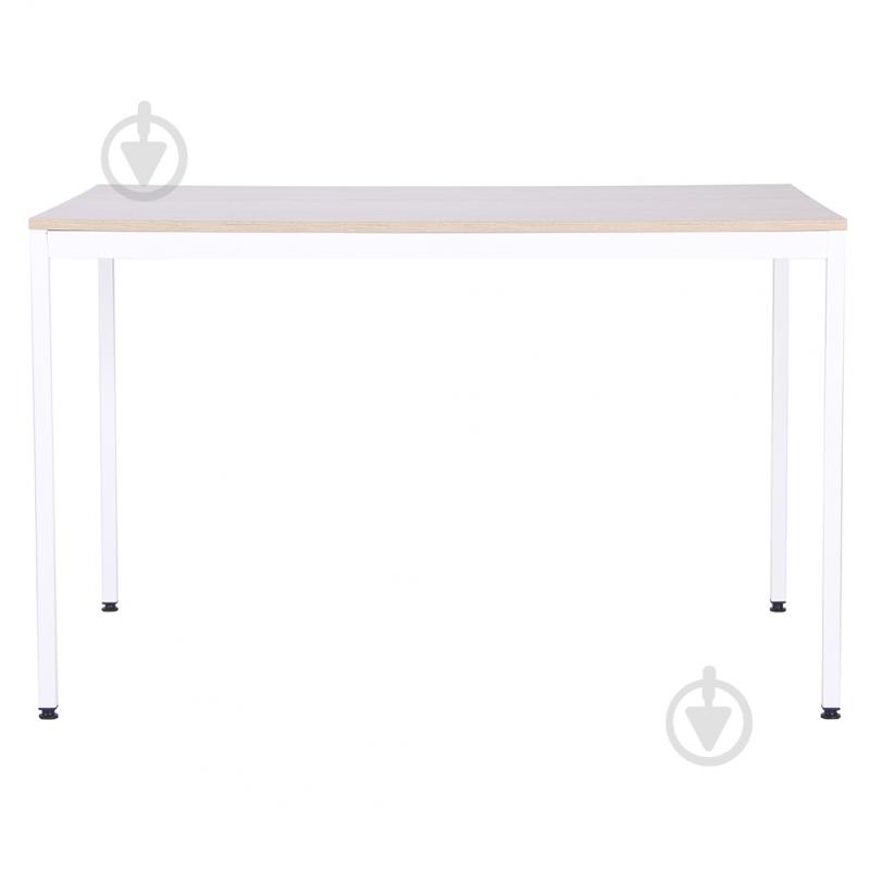 Стіл обідній AMF Art Metal Furniture Норд каркас розбірний білий беж - фото 2
