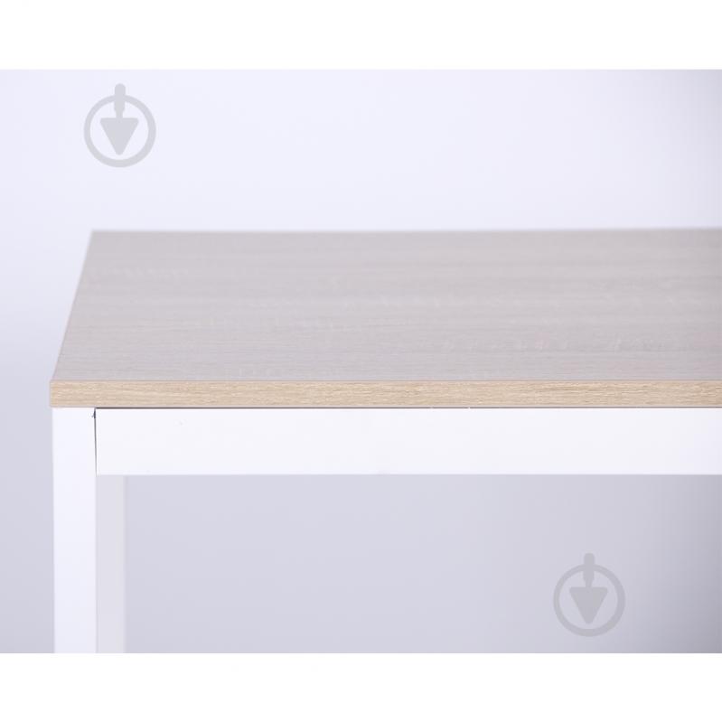Стіл обідній AMF Art Metal Furniture Норд каркас розбірний білий беж - фото 7