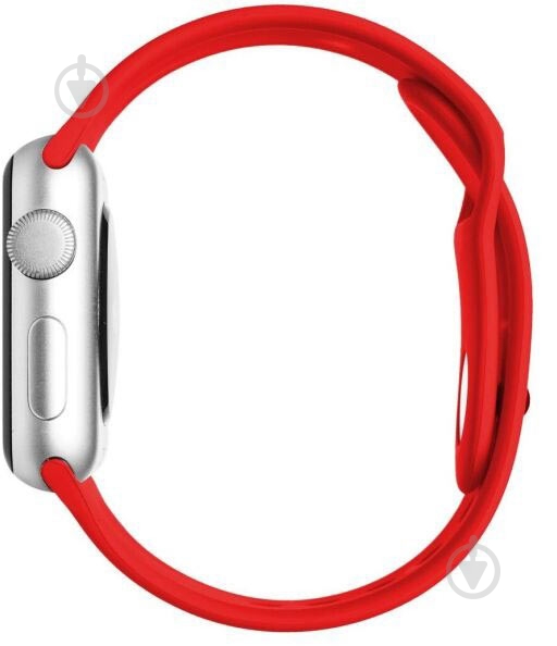 Змінний ремінець Smart Band для Apple Watch 42/44 S/M & L/XL red - фото 3 Змінний ремінець Smart Band для Apple Watch 42/44 S/M & L/XL red - фото 3