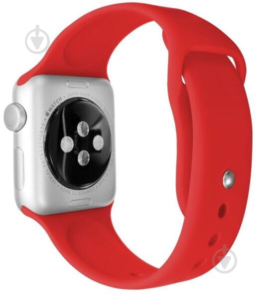Змінний ремінець Smart Band для Apple Watch 42/44 S/M & L/XL red - фото 2 Змінний ремінець Smart Band для Apple Watch 42/44 S/M & L/XL red - фото 2