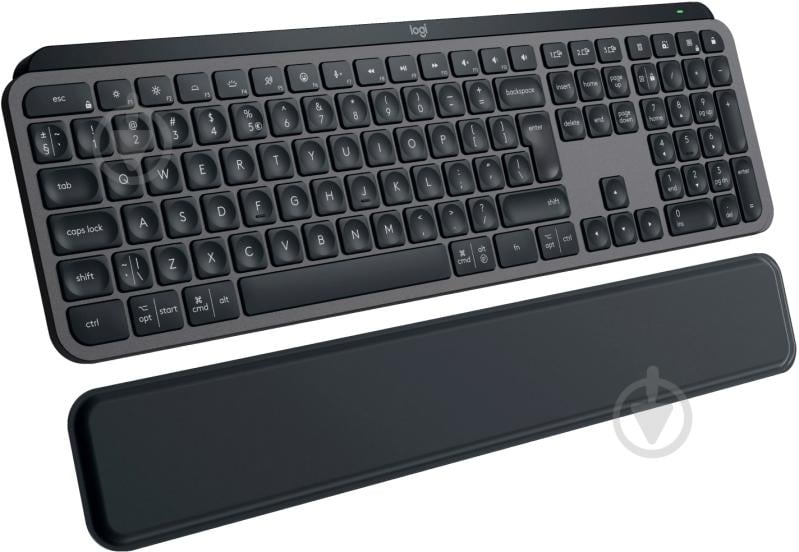 Клавиатура Logitech MX Keys S PLUS PALMREST (L920-011589) graphite - фото 3