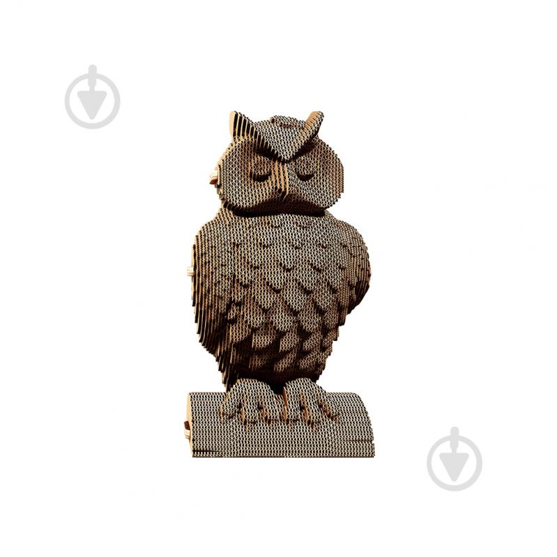 Конструктор картонный 1DEA.me 3D Puzzle OWL CARTOWL - фото 2 Конструктор картонный 1DEA.me 3D Puzzle OWL CARTOWL - фото 2