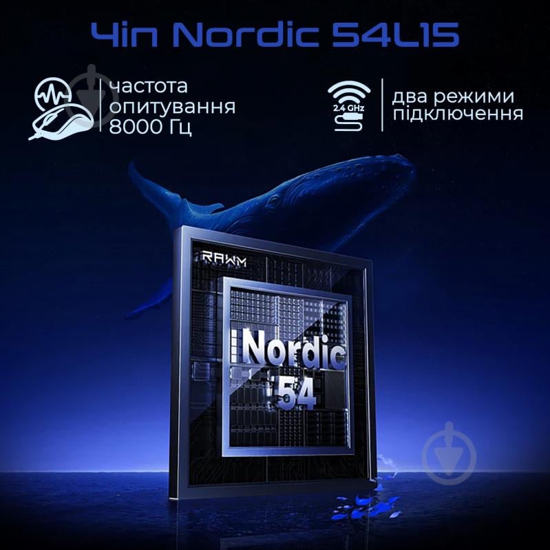 Игровая мышь RAWM LEVIATHAN V4 blue (leviathan-v4.blue) - фото 3