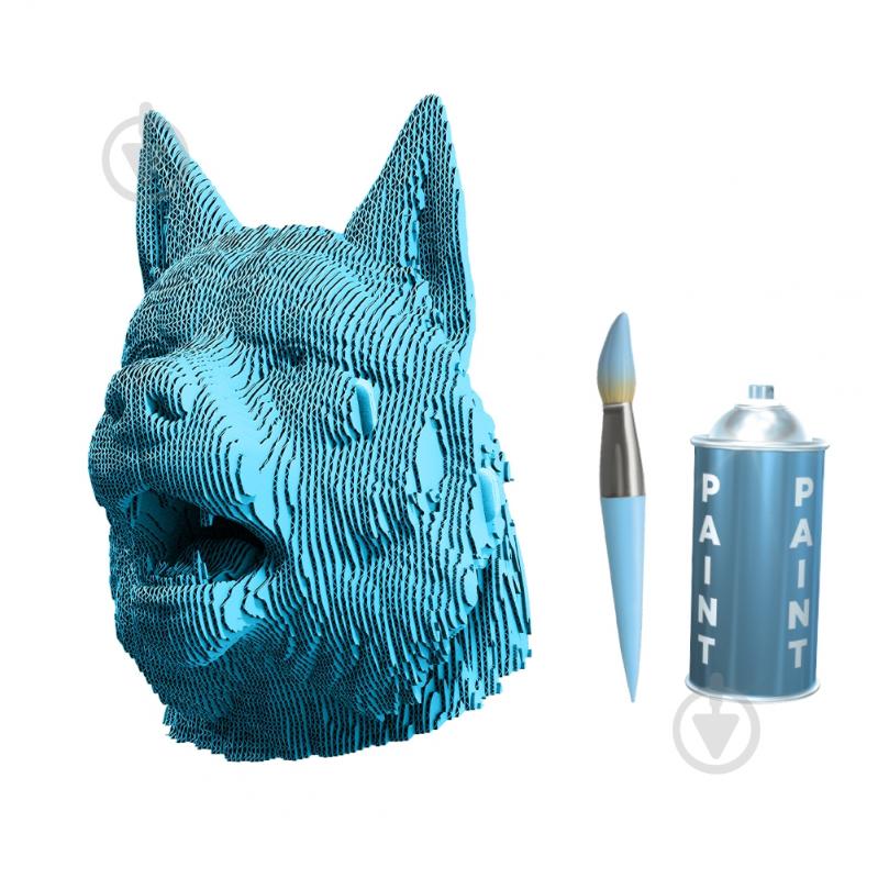 Конструктор картонный 1DEA.me 3D Puzzle WOLF CARTWOLF - фото 8 Конструктор картонный 1DEA.me 3D Puzzle WOLF CARTWOLF - фото 8