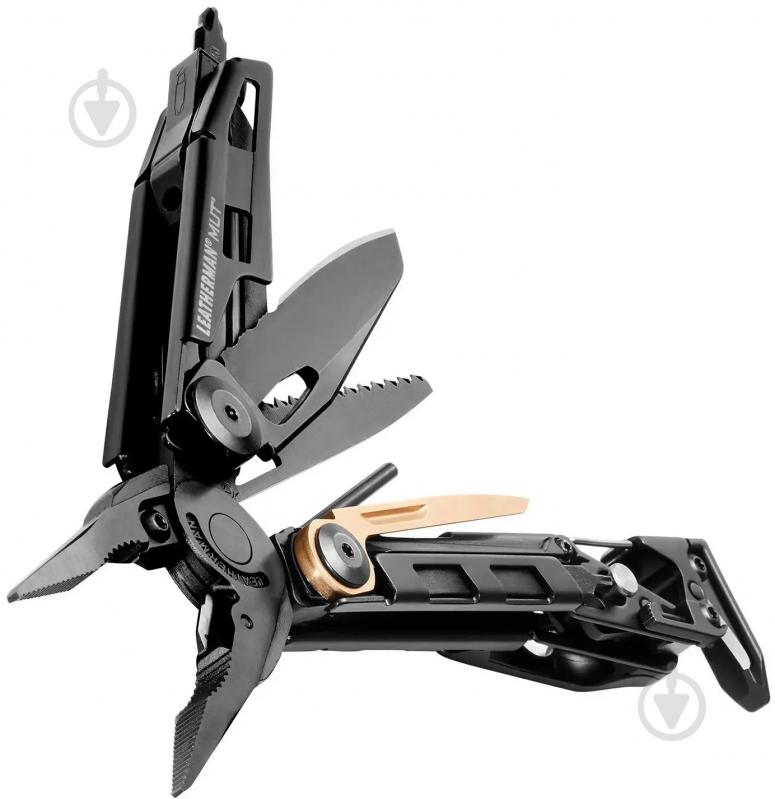 Мультитул Leatherman MUT Black (16 в 1), чохол Molle оливковий 833084 - фото 2