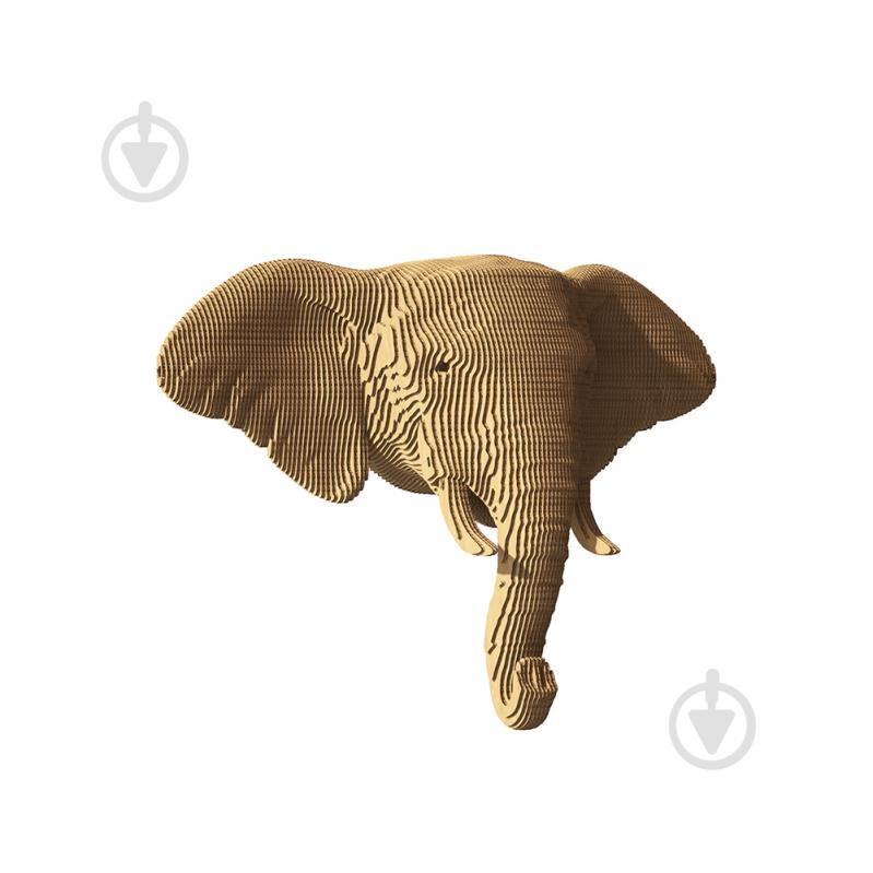 Конструктор картонний 1DEA.me настінний 3D Puzzle ELEPHANT CWELEP - фото 4