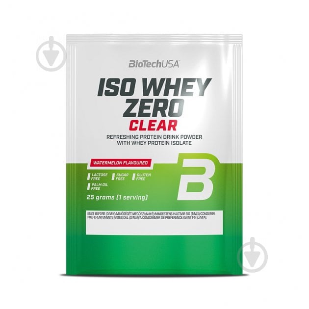 Протеїн BioTechUSA Iso Whey Zero Clear персик-холодний чай 25 г - фото 1