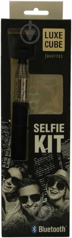 Селфі-монопод Luxe Cube Bluetooth Selfie Kit Black - фото 4