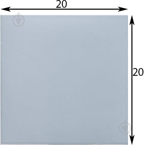 Плитка Mainzu Technical Soft Jean 20х20 см - фото 2