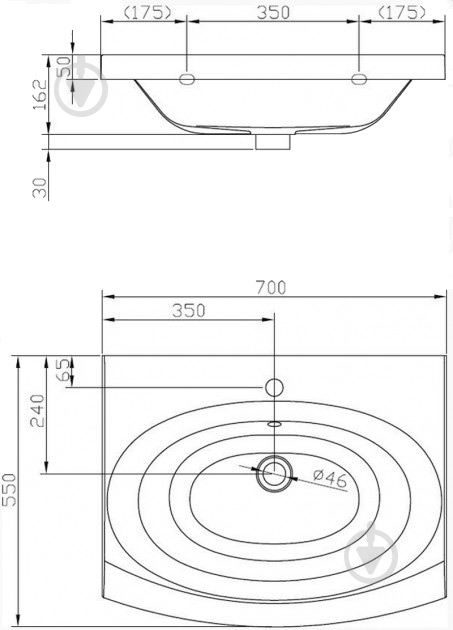 Умивальник Ravak Evolution - фото 4