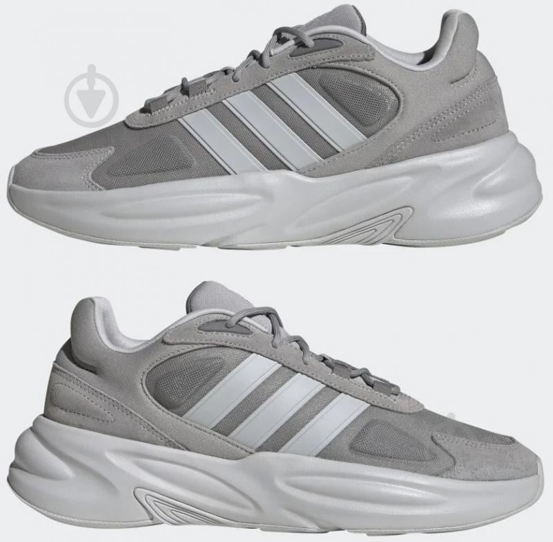 Кросівки чоловічі демісезонні Adidas H03510 р.43 1/3 сірі - фото 2