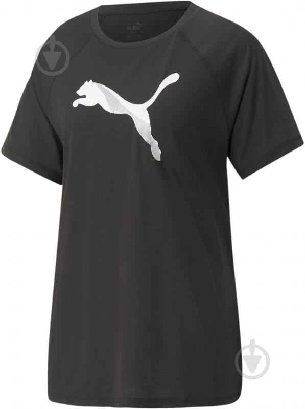 Футболка Puma EVOSTRIPE TEE 67306601 р.XS черный - фото 1