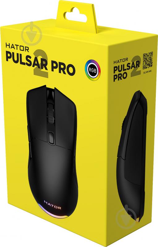 Мышь Hator игровя Pulsar 2 PRO black (HTM-520) - фото 6