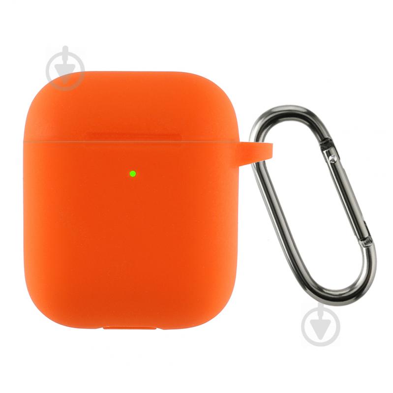 Чехол для наушников Armorstandart Ultrathin Silicone Case With Hook для Apple AirPods 2 hermes ARM59682 - фото 1