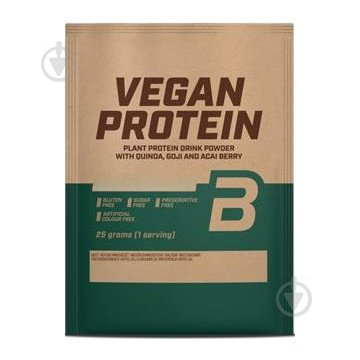 Протеин BioTechUSA Vegan Protein лесные ягоды 25 г - фото 1