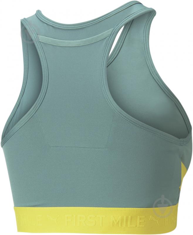 Бра Puma W FIRST MILE HIGH IMPACT BRA 52321084 р.S бирюзовый - фото 2