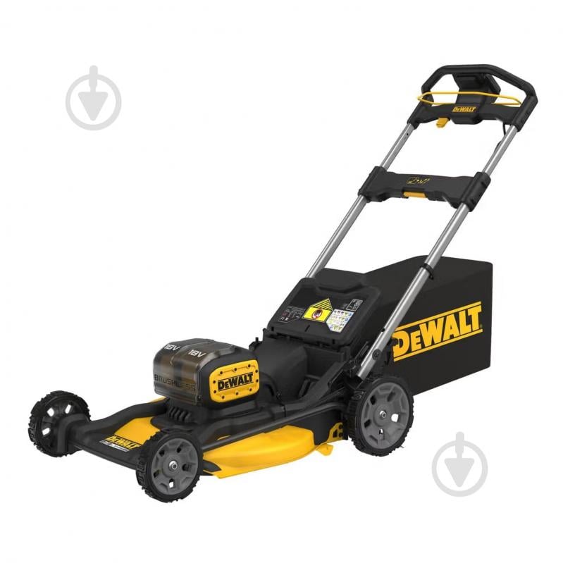 Газонокосилка аккумуляторная DeWalt DCMWP134W2 - фото 1 Газонокосилка аккумуляторная DeWalt DCMWP134W2 - фото 1