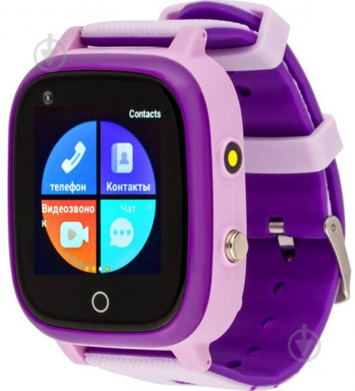 Смарт-часы AmiGo GO005 4G WIFI Thermometer purple (747019) - фото 3