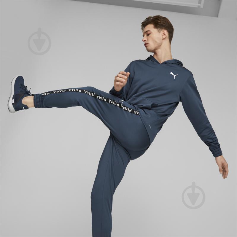 Штани Puma PUMA FIT LIGHTWEIGHT PWRFLEECE JOGGER 52319316 р. S синій - фото 3