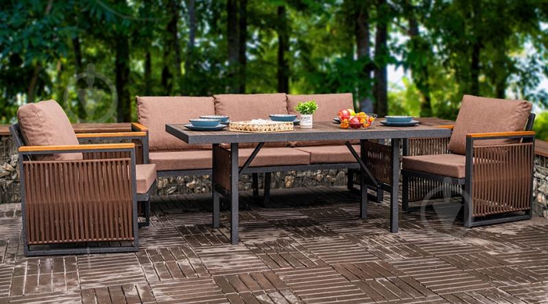 Комплект мебели Гудвин коричневый - фото 1