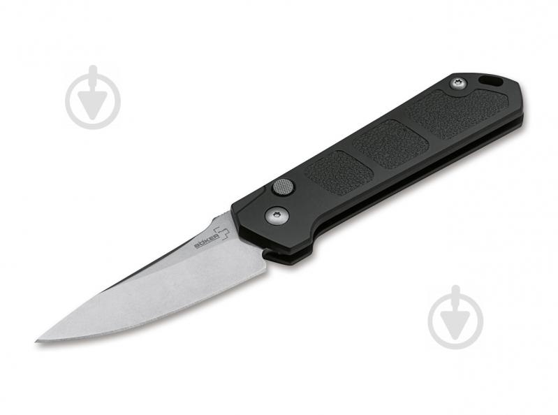 Нож складной Boker PLUS KIHON AUTO STONEWASH 01BO950 - фото 1