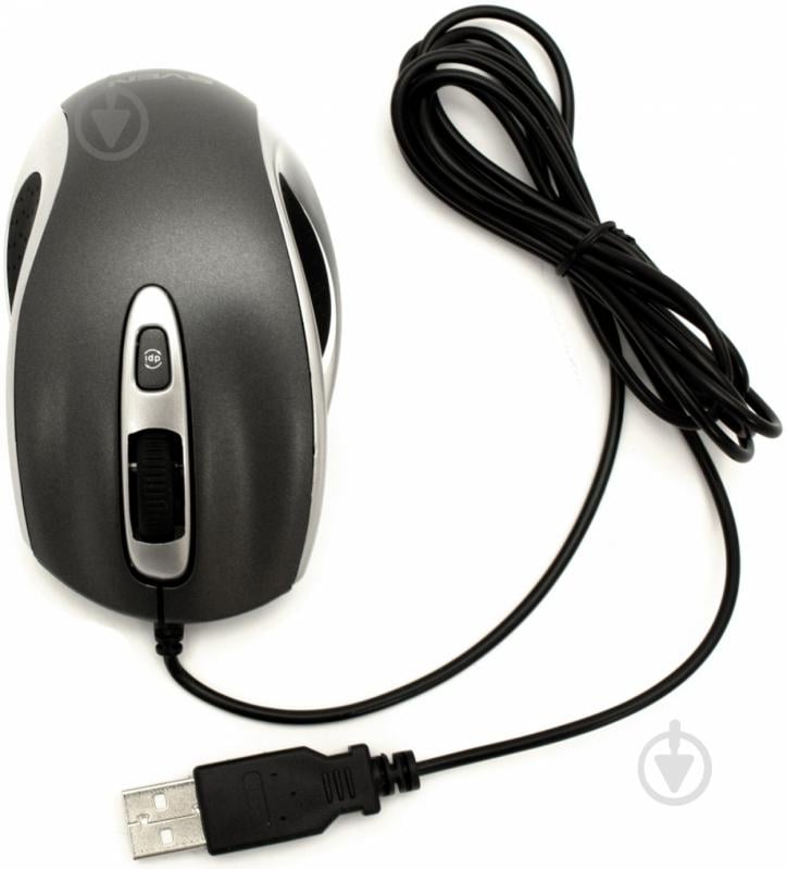 Мышь Sven RX-520 black/grey - фото 1