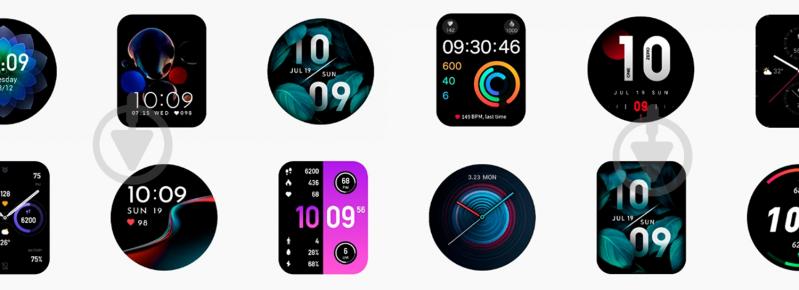 Смарт-годинник ZEPP E Smart Watch Square Screen metallic black - фото 12