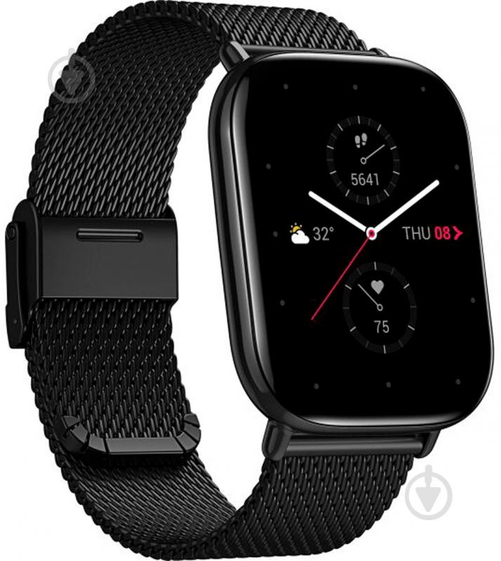 Смарт-годинник ZEPP E Smart Watch Square Screen metallic black - фото 3