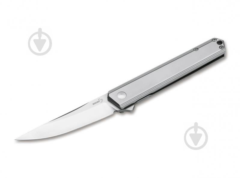 Ніж складаний Boker PLUS KWAIKEN FLIPPER FRAMELOCK 01BO269 - фото 1