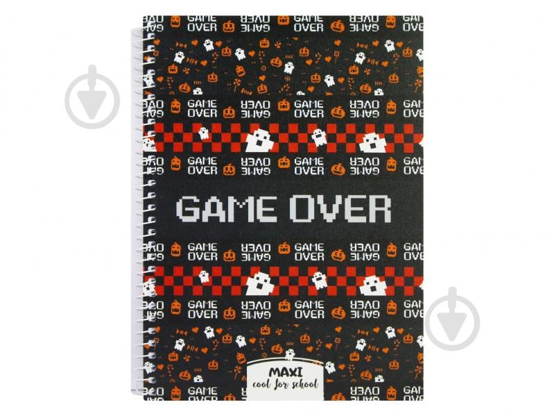 Блокнот Maxi А5 60 арк. клітинка MX21213-04 - фото 1 Блокнот Maxi А5 60 арк. клітинка MX21213-04 - фото 1