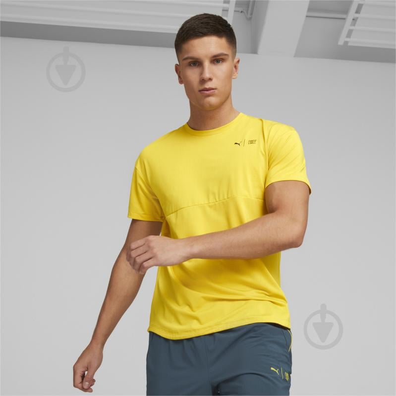 Футболка Puma M FIRST MILE COMMERCIAL TEE 52322741 р.XL желтый - фото 3