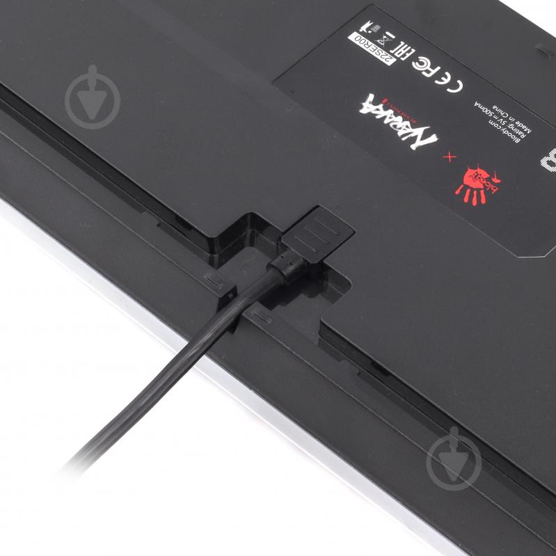 Клавіатура ігрова A4Tech (S98 Bloody (Naraka)) механічна, USB, RGB підсвічування, BLMS Red Switch black - фото 8