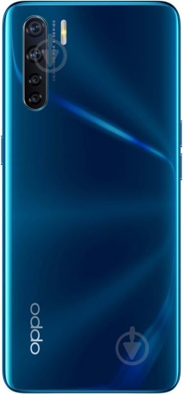 Смартфон OPPO A91 8/128GB blue (CPH2021) - фото 2