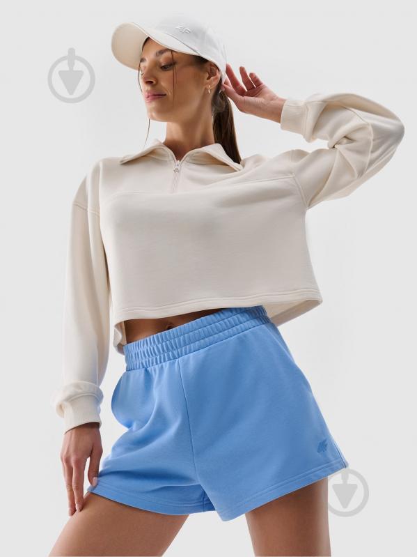 Шорти 4F SHORTS CAS F542 4FWMM00TSHOF542-32S р. XS блакитний - фото 2 Шорти 4F SHORTS CAS F542 4FWMM00TSHOF542-32S р. XS блакитний - фото 2