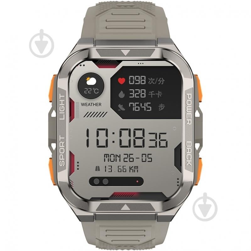 Смарт-часы Blackview W80 Pro Khaki (6931548324096) - фото 1