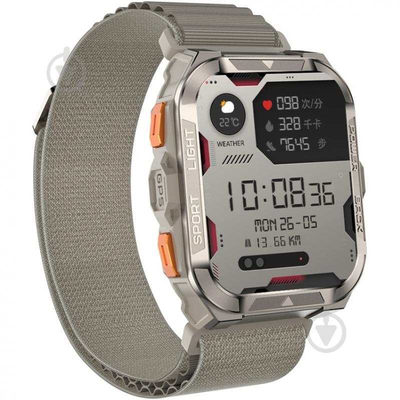 Смарт-часы Blackview W80 Pro Khaki (6931548324096) - фото 9