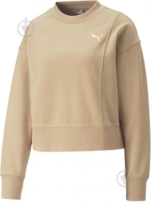 Свитшот Puma HER CREW TR 67310989 р.XS коричневый - фото 1