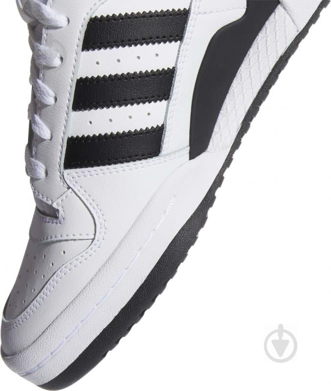 Кросівки чоловічі зимові Adidas FORUM MID FY7939 р.41 1/3 біло-чорні - фото 12