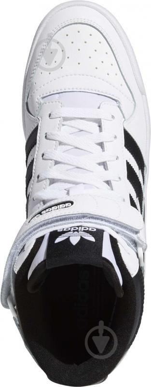 Кросівки чоловічі зимові Adidas FORUM MID FY7939 р.41 1/3 біло-чорні - фото 7