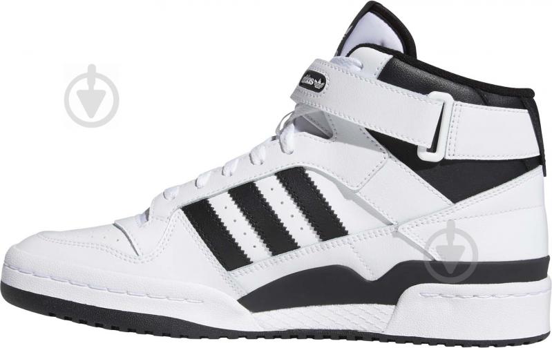 Кросівки чоловічі зимові Adidas FORUM MID FY7939 р.41 1/3 біло-чорні - фото 8