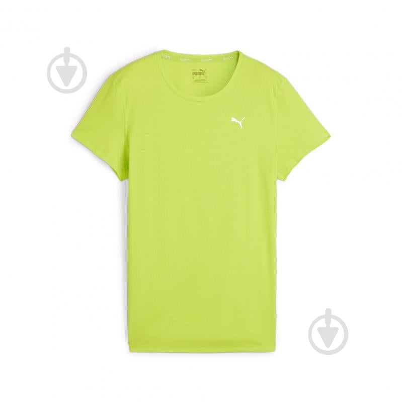 Футболка Puma RUN FAVORITES VELOCITY TEE W 52506139 р.L зелений - фото 1