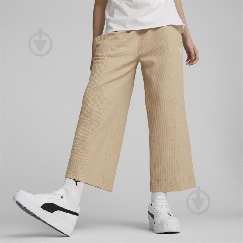 Брюки Puma HER STRAIGHT PANTS 67311389 р. L коричневый - фото 3