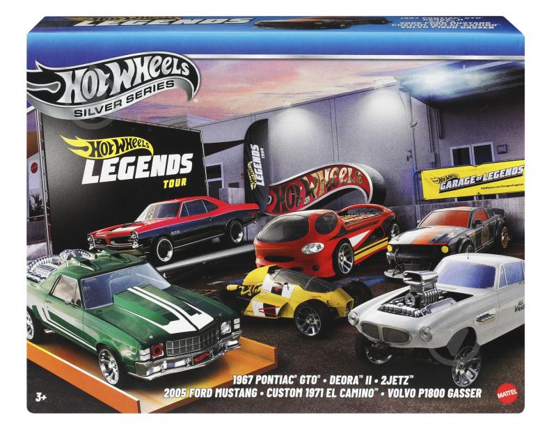 Набір машинок Hot Wheels Тематичний "Legends" JBY78 - фото 2