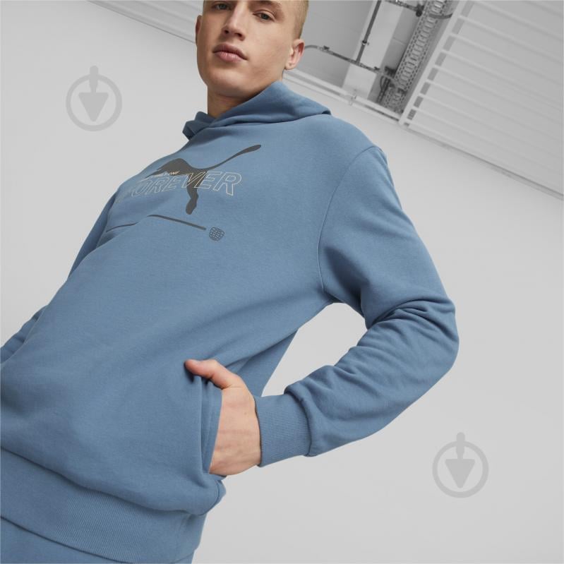 Джемпер Puma PUMA ESS BETTER HOODIE TR 67329317 р. M синий - фото 4