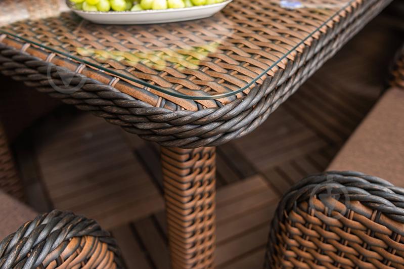 Комплект мебели Мадейра коричневый - фото 5