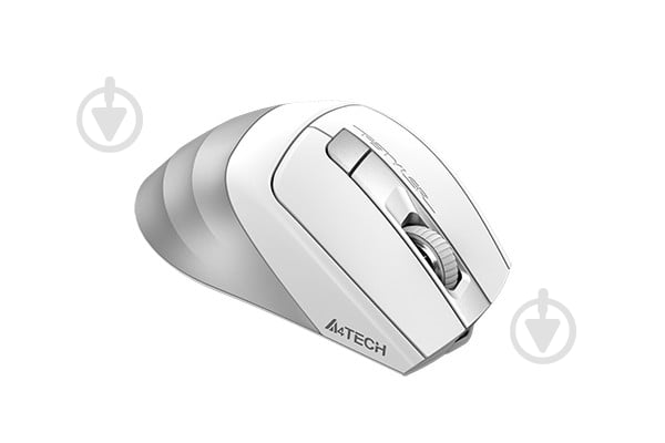 Мишка A4Tech BT+RF (Combo), USB, 2400 dpi white (FB35CS (Icy White)) - фото 3
